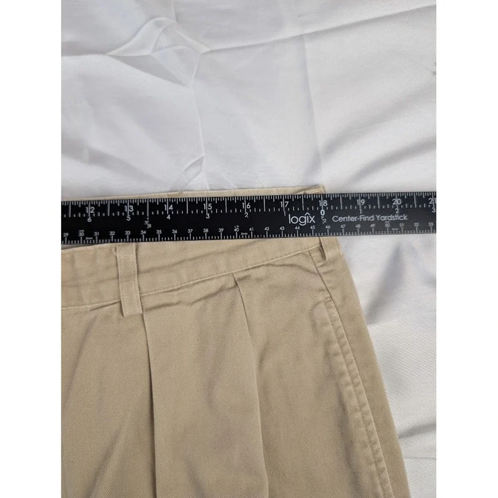 Polo Ralph Lauren Chino Pants Men's 38x32 Khaki Tan Pleated Trousers